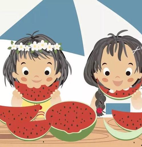 娱乐圈吃瓜背景图片动漫,动漫版吃瓜图鉴